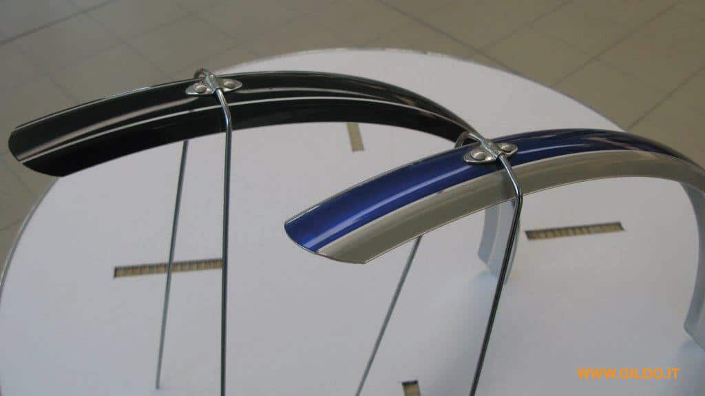 Set Parafanghi Svasati Original Lowrider Per Bici 24 Pollici - Cromati, In Acciaio, Anteriore E Posteriore. Stile Lowrider Autentico Per La Tua Bici!