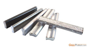 Aluminum handles for cabinet doors and drawers