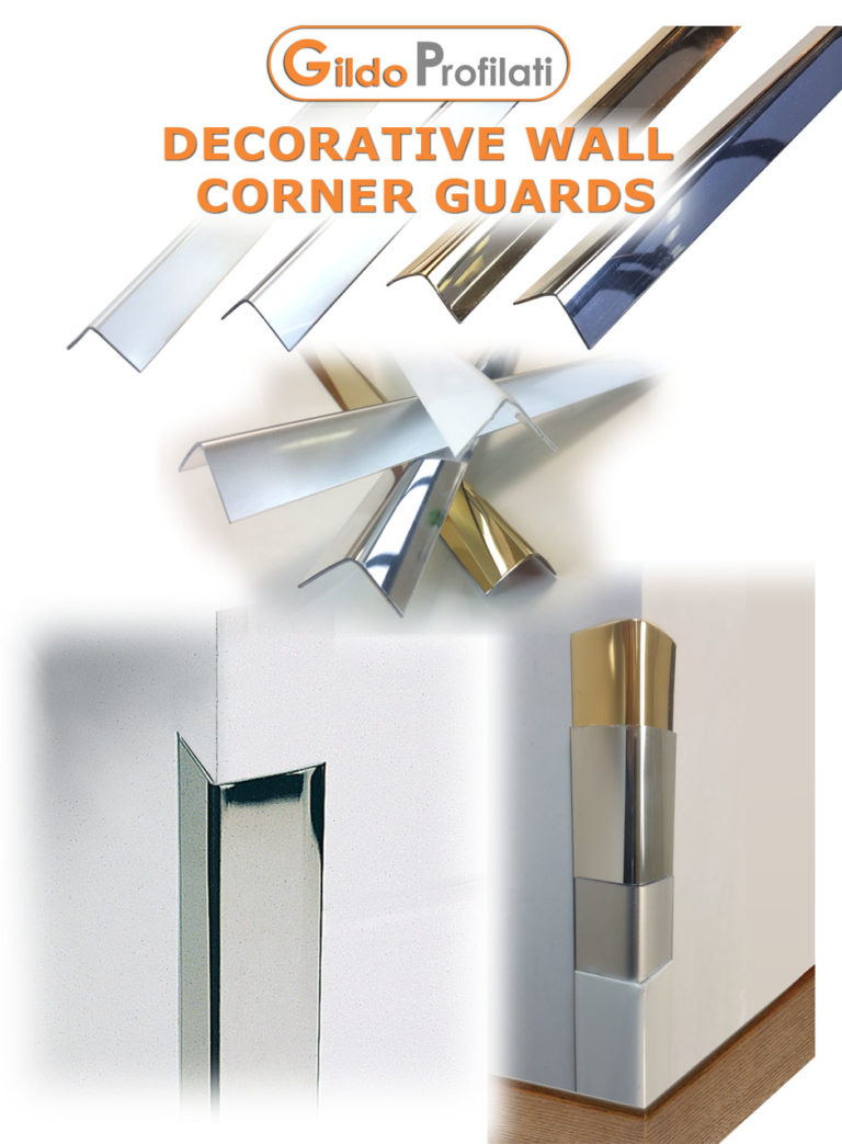 Wall Corner Guards & Decorative Edge Protectors Gildo profilati
