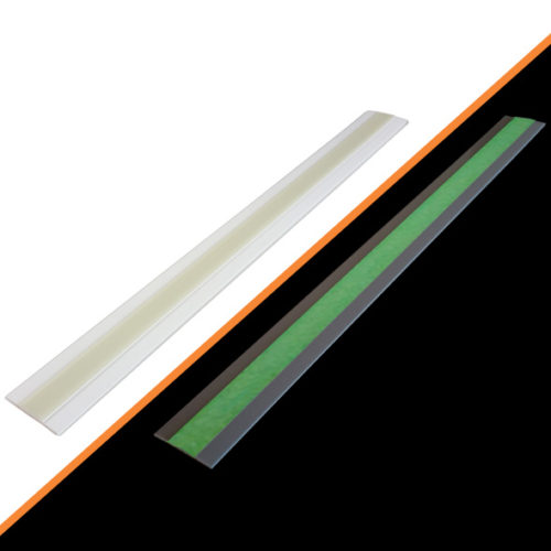 Profili Adesivi Fotoluminescenti in alluminio e resine polimeriche